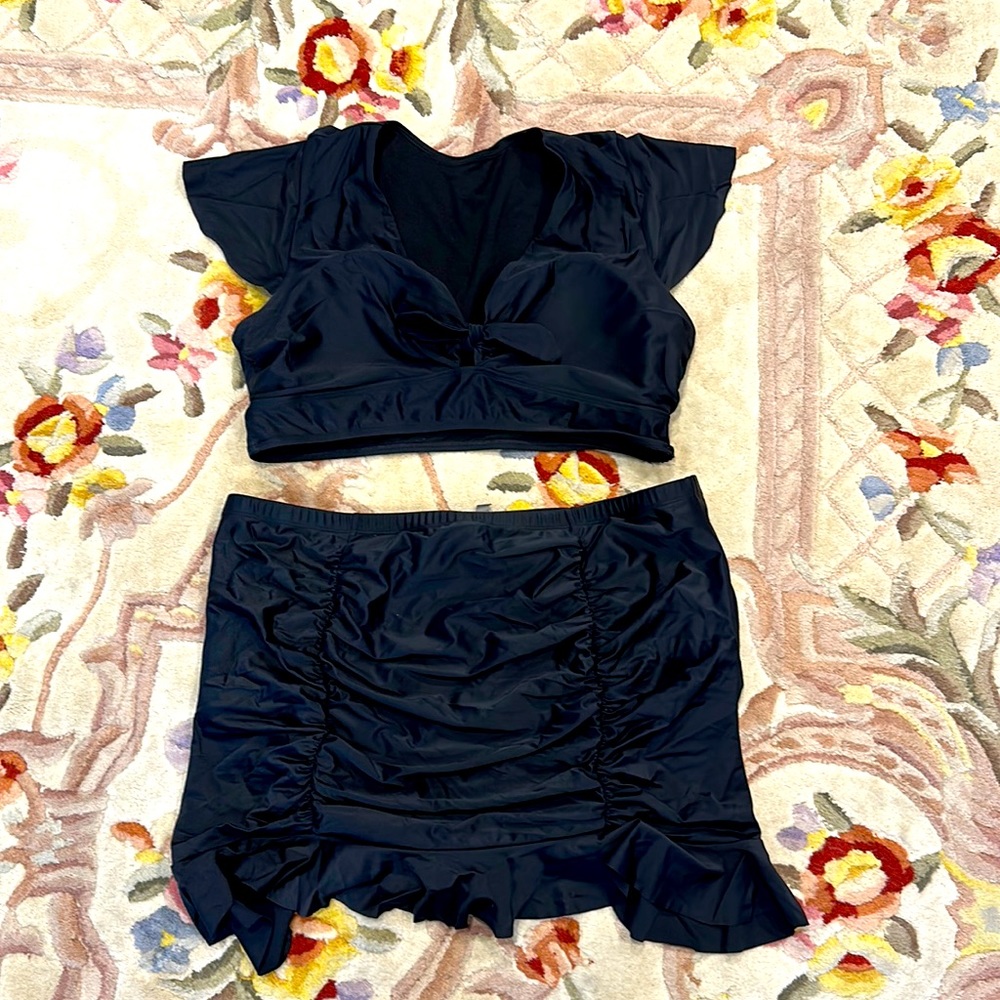 Black Two Piece Swimsuit